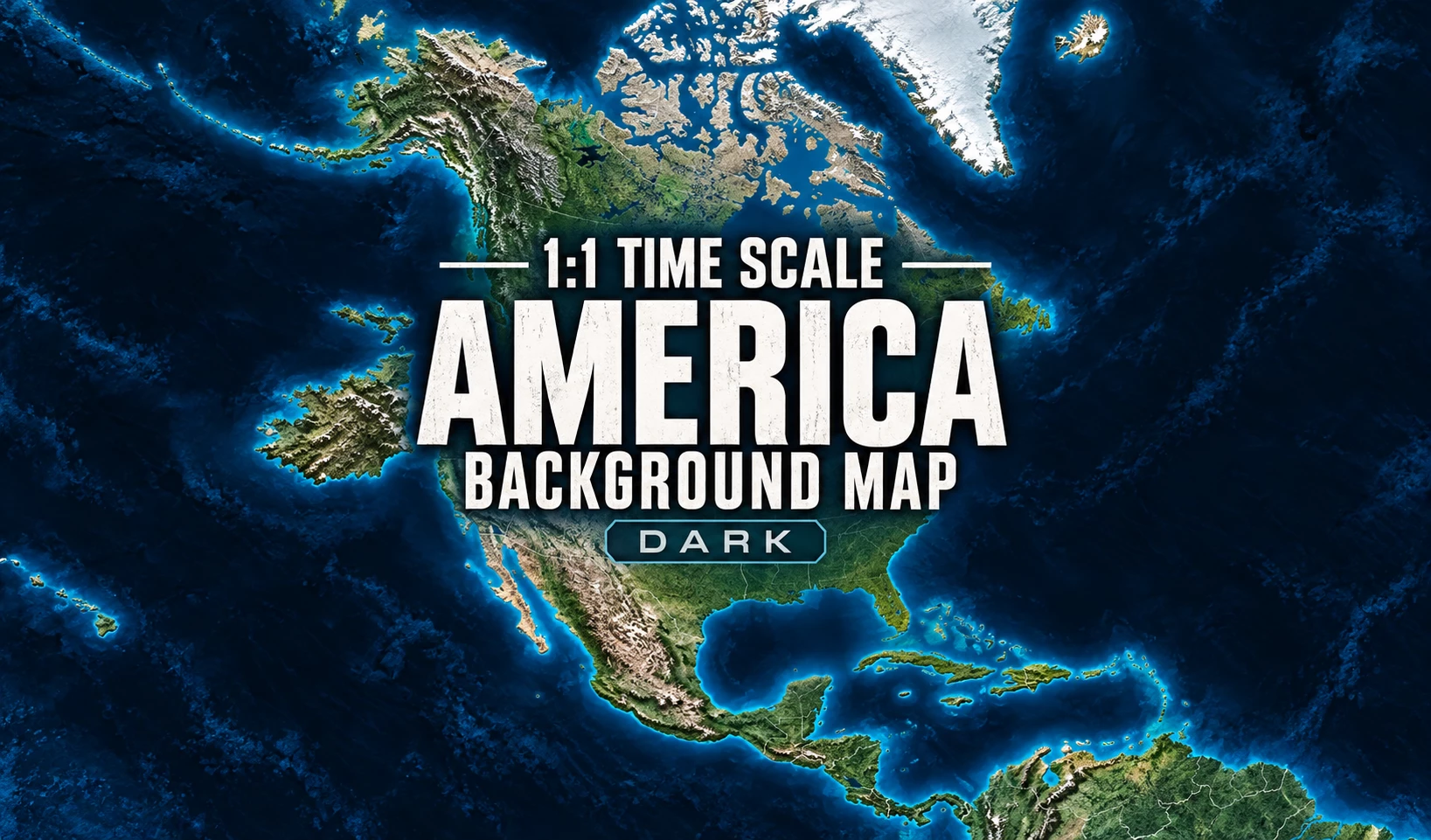 1-1 Time Scale America Background Map
