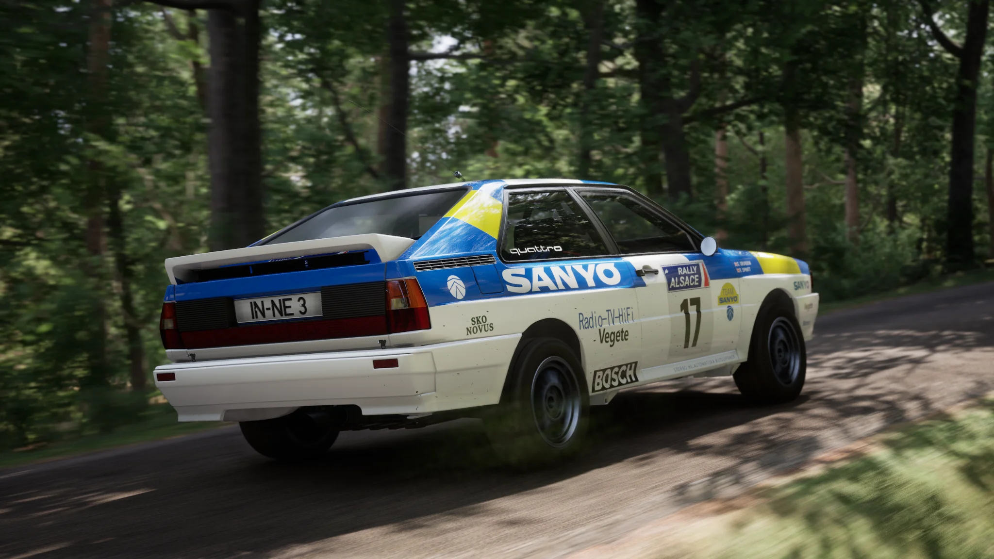 1982 Team Sanyo Audi Quattro3