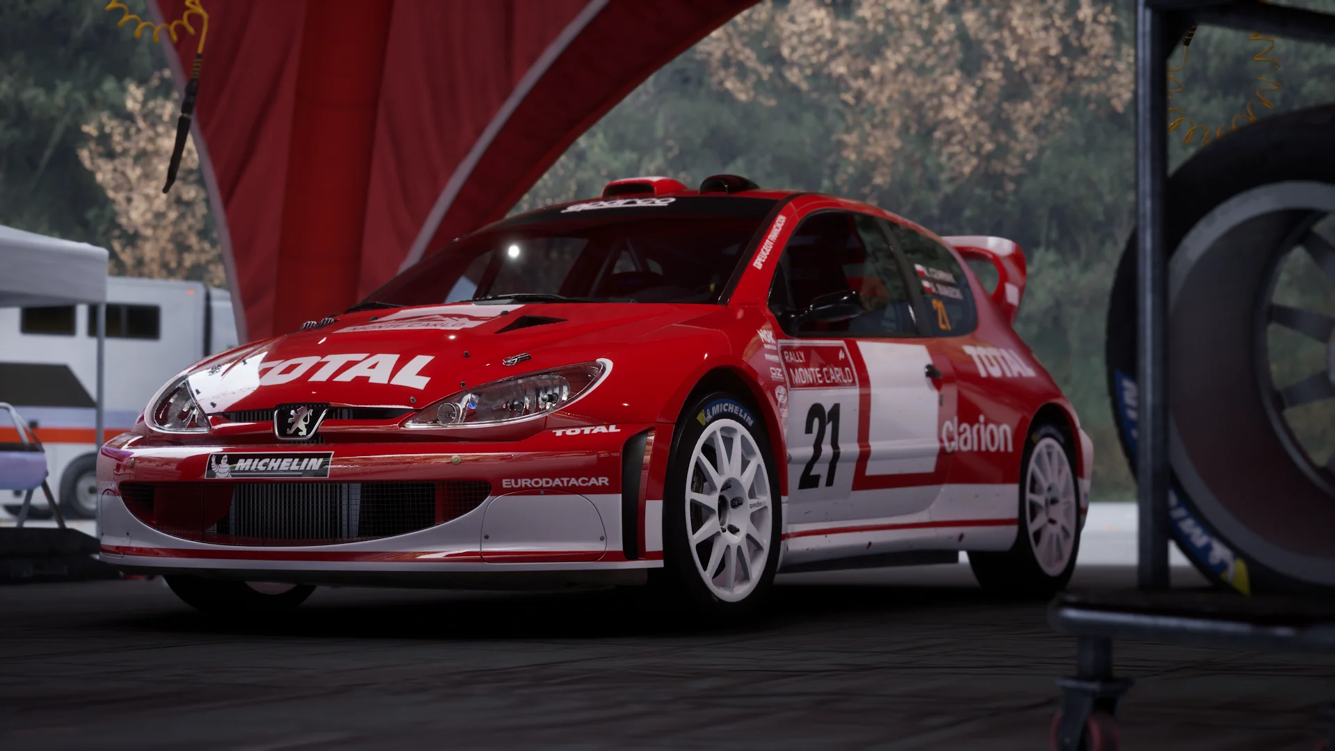 2003 WRC 206 Marlboro