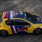 206 Adaptation 208 RX Peugeot Total Team4