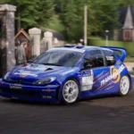 206 WRC Patrick Henry Touquet 20051