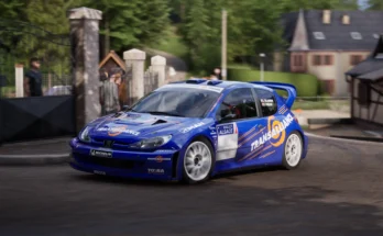 206 WRC Patrick Henry Touquet 20051