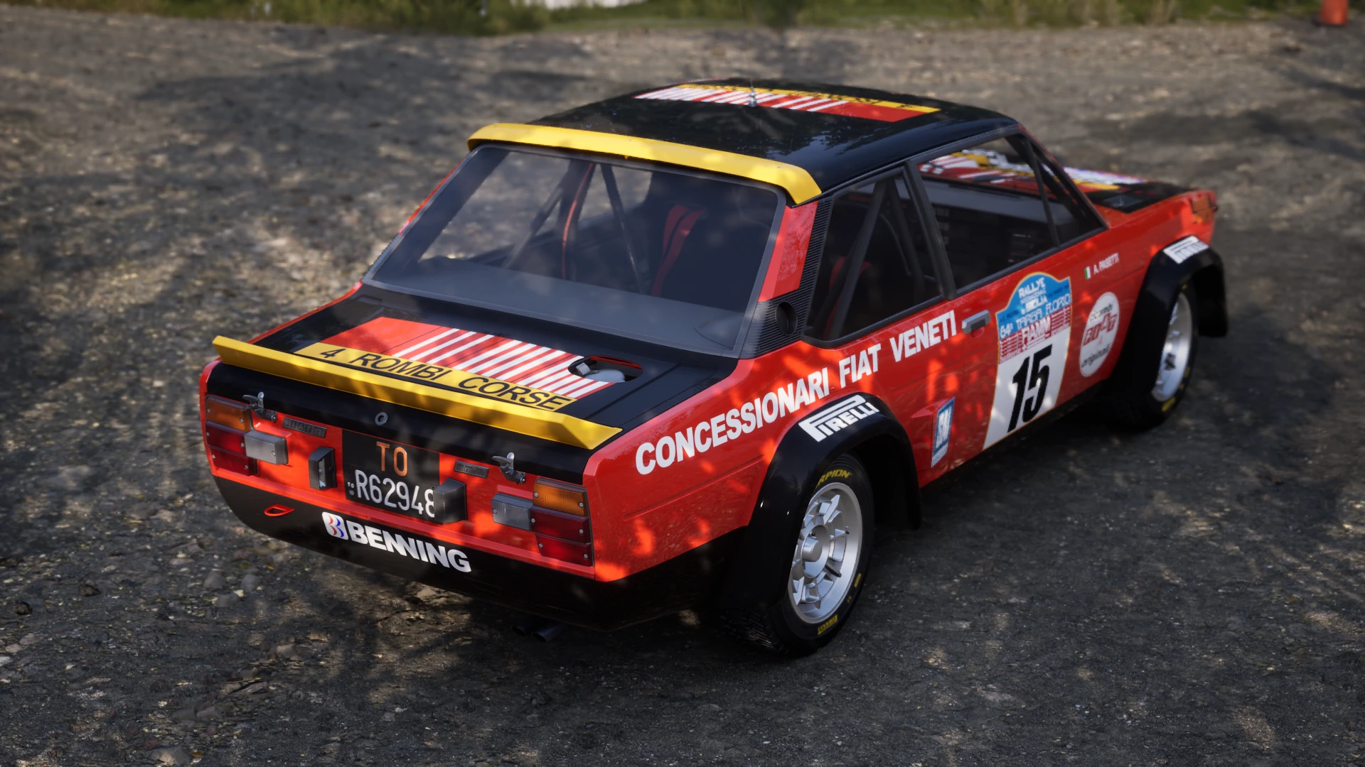 4 Rombi Corse - Targa Florio Rally 19802
