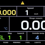 ACR_Toyota Yaris GR Central dashboard