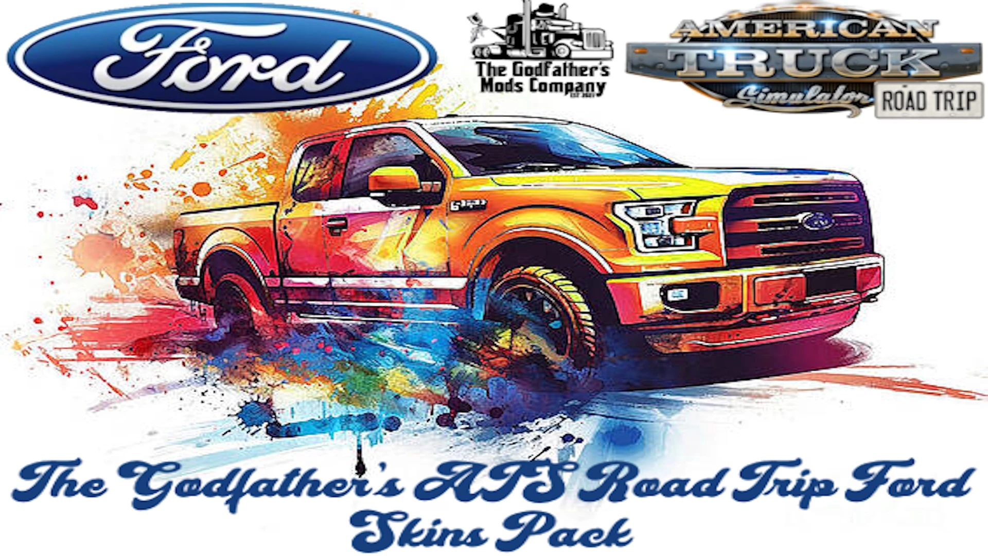 ATS Road Trip Ford Skins Pack