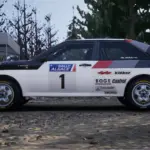 AUDI QUATTRO GR.4 WITH AUDI LOGO
