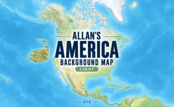 America Background Map 4K v2.2.1