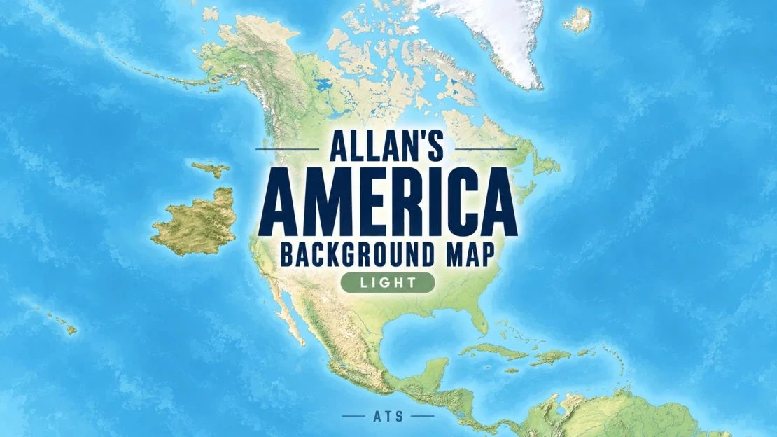America Background Map 4K v2.2.1