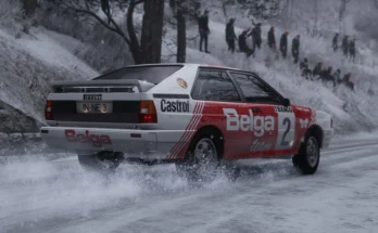 Audi Quattro Belga Team Marc Duez Winner Boucles de Spa 19831