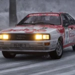 Audi Quattro Belga Team Marc Duez Winner Boucles de Spa 19832