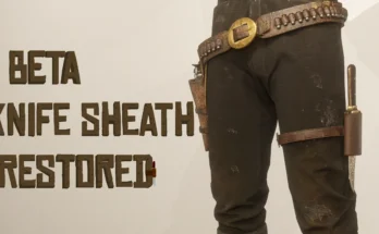 Beta Knife Sheath Restored