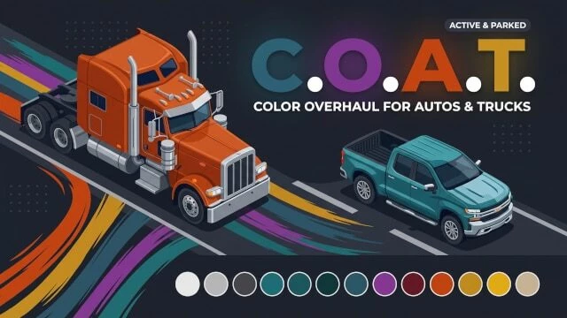 Color Overhaul for Autos and Trucks