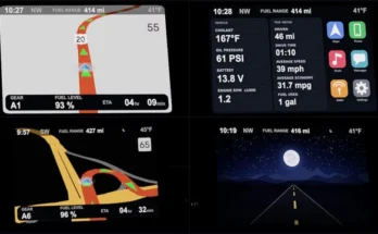 2024 Ford Bronco (Road Trip: Ford) Dash GPS Displays v1.0
