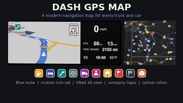 Dash GPS Map