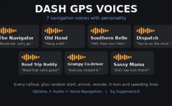Dash GPS Voices v1.0