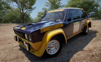 Fiat Abarth 131 - Markku Alén & Ilkka Kivimäki 1977