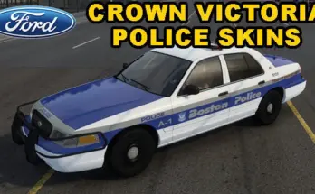 Ford Crown Victoria Police Paints