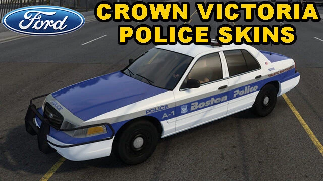 Ford Crown Victoria Police Paints