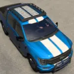 Ford F-150 Twin Stripe Metallic Skin v1.02
