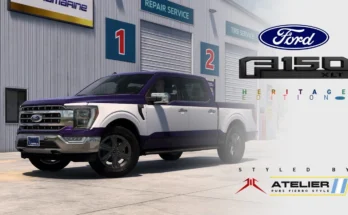 Ford F150 Heritage Edition Metallic Skin v1.0