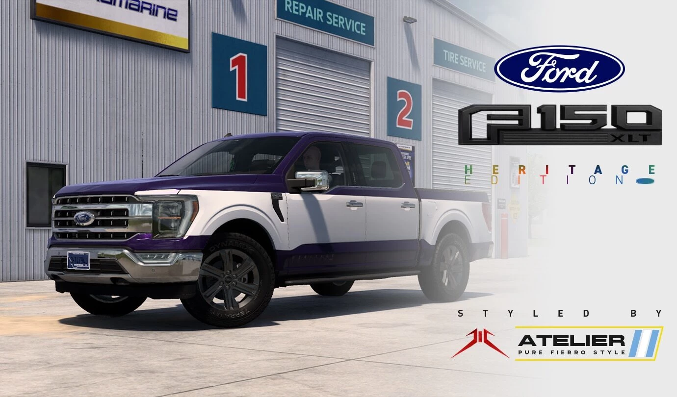 Ford F150 Heritage Edition Metallic Skin v1.0
