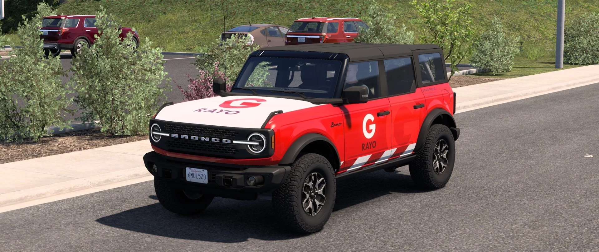 G-Rayo Paintjobs for Ford DLC Cars v1.0
