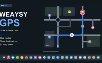 Google Maps Style GPS – Dark Mode v1.0