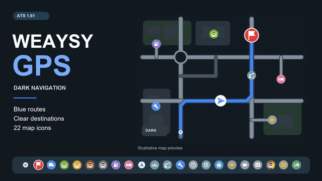 Google Maps Style GPS – Dark Mode v1.0