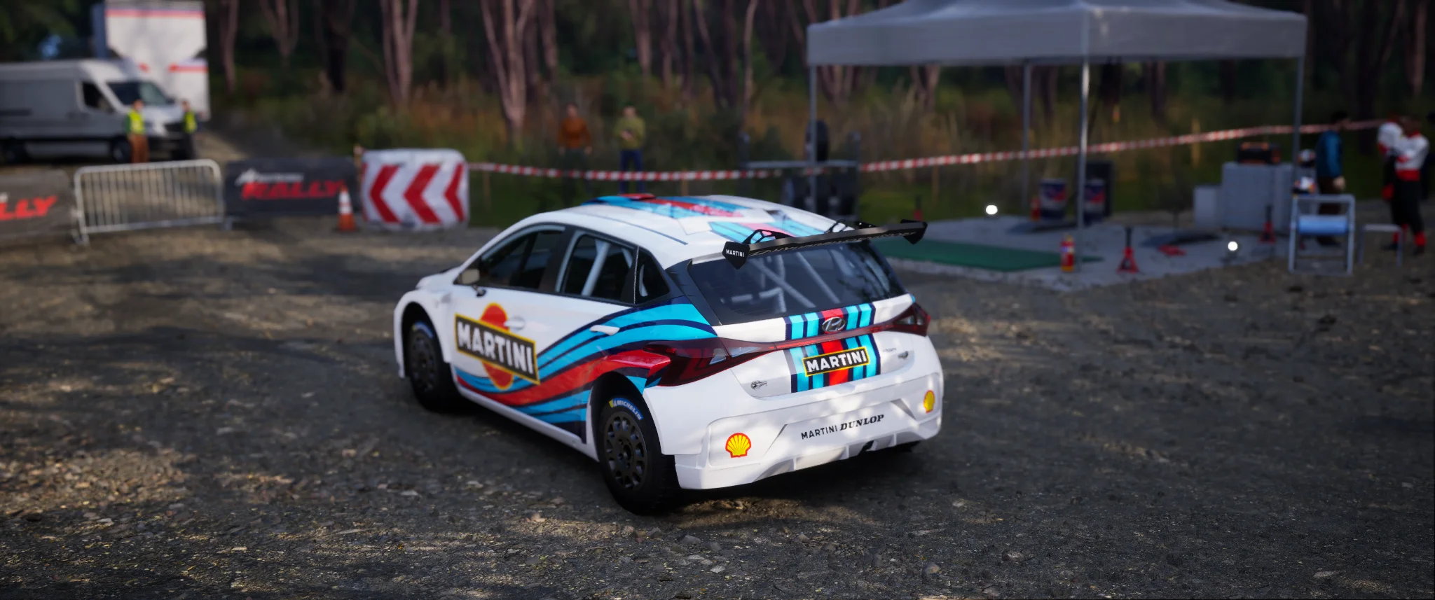 Hyundai i20 Rally 2 Martini concept3