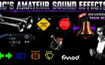 JC Amateur Sound Effects Pack with Train Bell Reverse