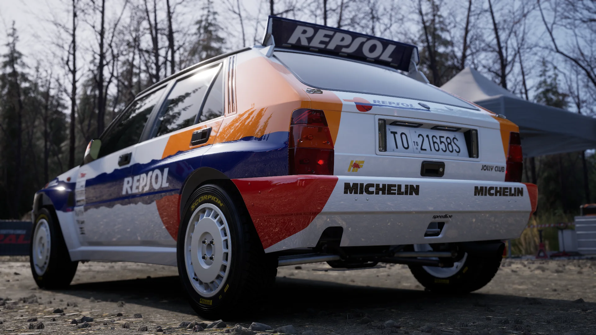 Lancia Delta HF integrale EVO Sainz3