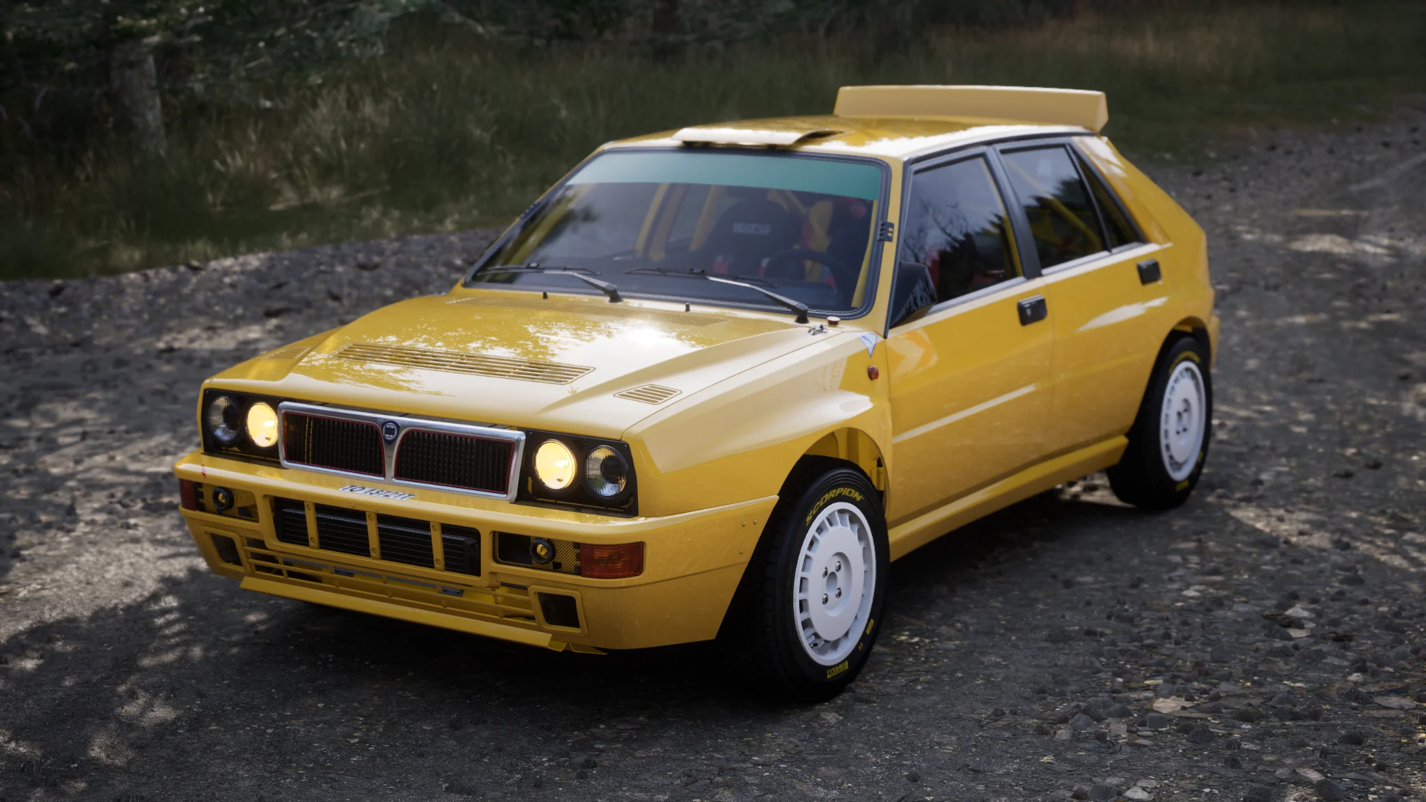 Lancia Delta Integrale Evo yellow - Giallo Ginestra