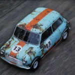 Mini Cooper Rusty Gulf Racing livery2