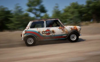 Mini Cooper Rusty Martini Racing livery2