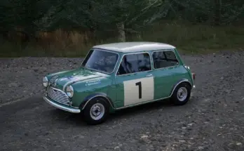 Mini Cooper S Almond green1