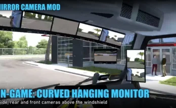 Mirror Camera Mod – All Trucks (MirrorCam, Rear & Front Cams) v1.0