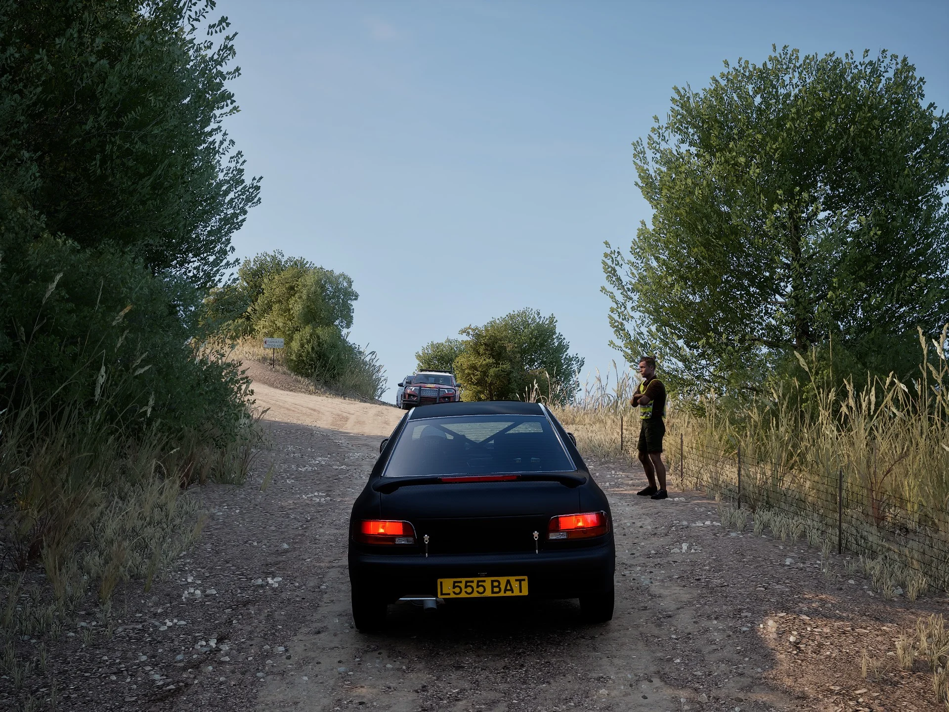 No spectators - Quiet Backroad Stages