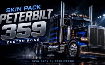 Peterbilt 359 Skin Pack v1.0