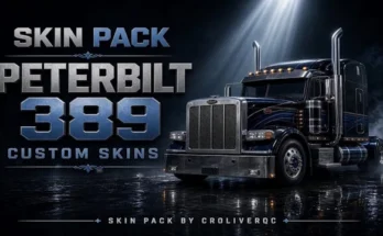 Peterbilt 389 Glider Skin Pack v1.0