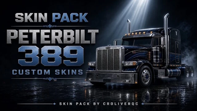 Peterbilt 389 Glider Skin Pack v1.0