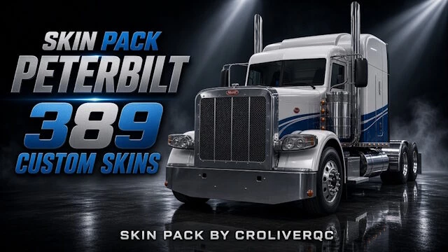 Peterbilt 389 Skin Pack v1.0