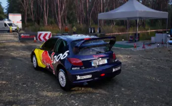 Peugeot 206 WRC RedBull concept1