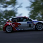Peugeot 206 WRC adaptation livery 207 Super 2000 Freddy Loix 20082