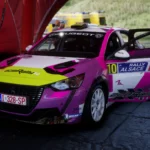 Peugeot 208 Rally4 - Dorka Zagyva - livery