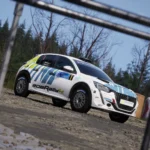 Peugeot 208 Rally4 - Loïc Duval - Rallye du Var 20213