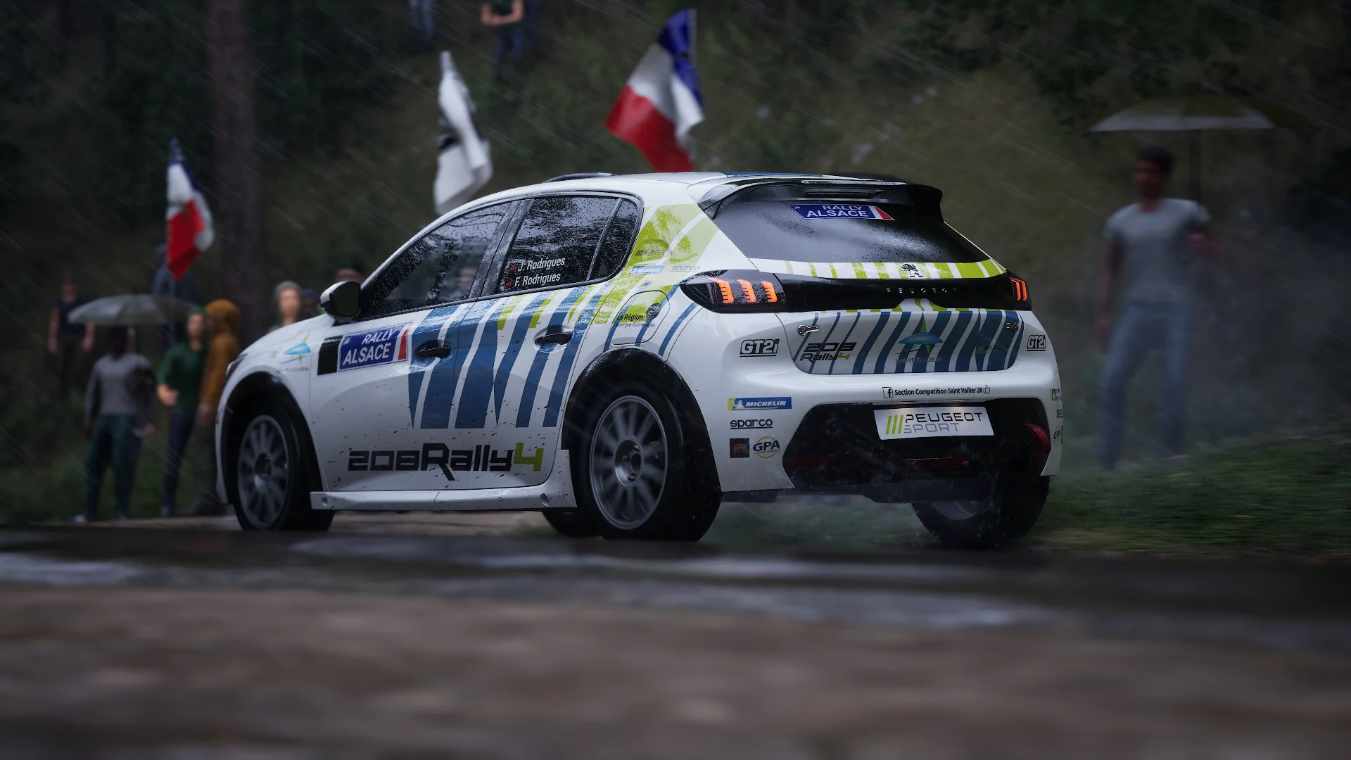 Peugeot 208 Rally4 - Loïc Duval - Rallye du Var 20218