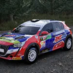 Peugeot 208 Rally4 Pedro Camara Peugeot Rally Cup Iberica Winner1