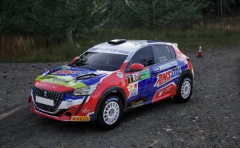 Peugeot 208 Rally4 Pedro Camara Peugeot Rally Cup Iberica Winner1
