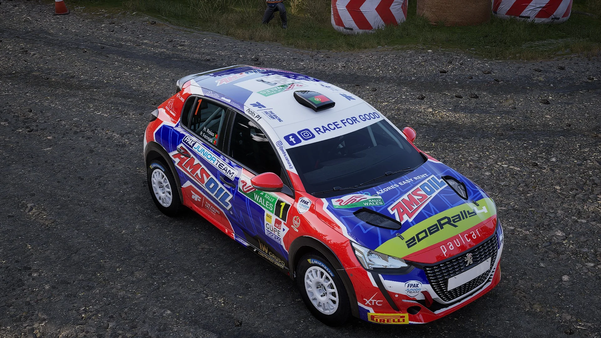 Peugeot 208 Rally4 Pedro Camara Peugeot Rally Cup Iberica Winner2