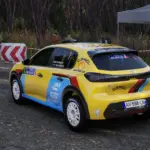 Peugeot 208 Rally4 Peugeot Sport white3